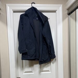 ExOfficio Navy Raincoat